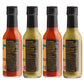 Gringo Bandito Hot Sauce, Variety Pack, 5 Oz (Pack Of 4)
