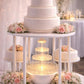 Elegant 12.5" High x 10" Wide Water Fountain for Cakes