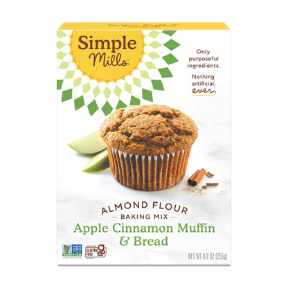 Simple Mills Apple Cinnamon Muffin & Bread Mix, 9 OZ