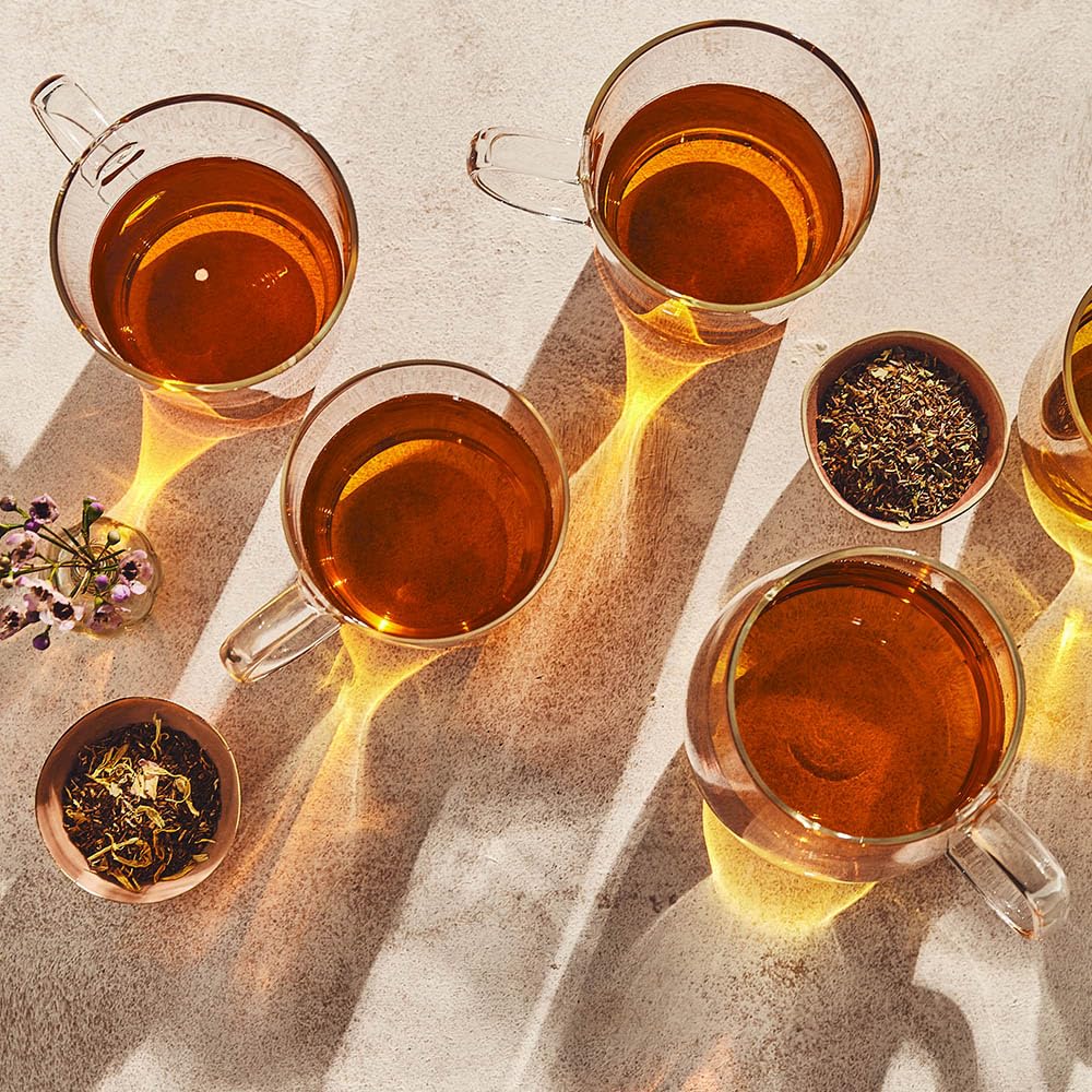Palais Des Th  S - Spring Tea (Th   Des Sources) - Premium Green Tea With Mint & Bergamot - 20 Count Biodegradable Gourmet Tea B