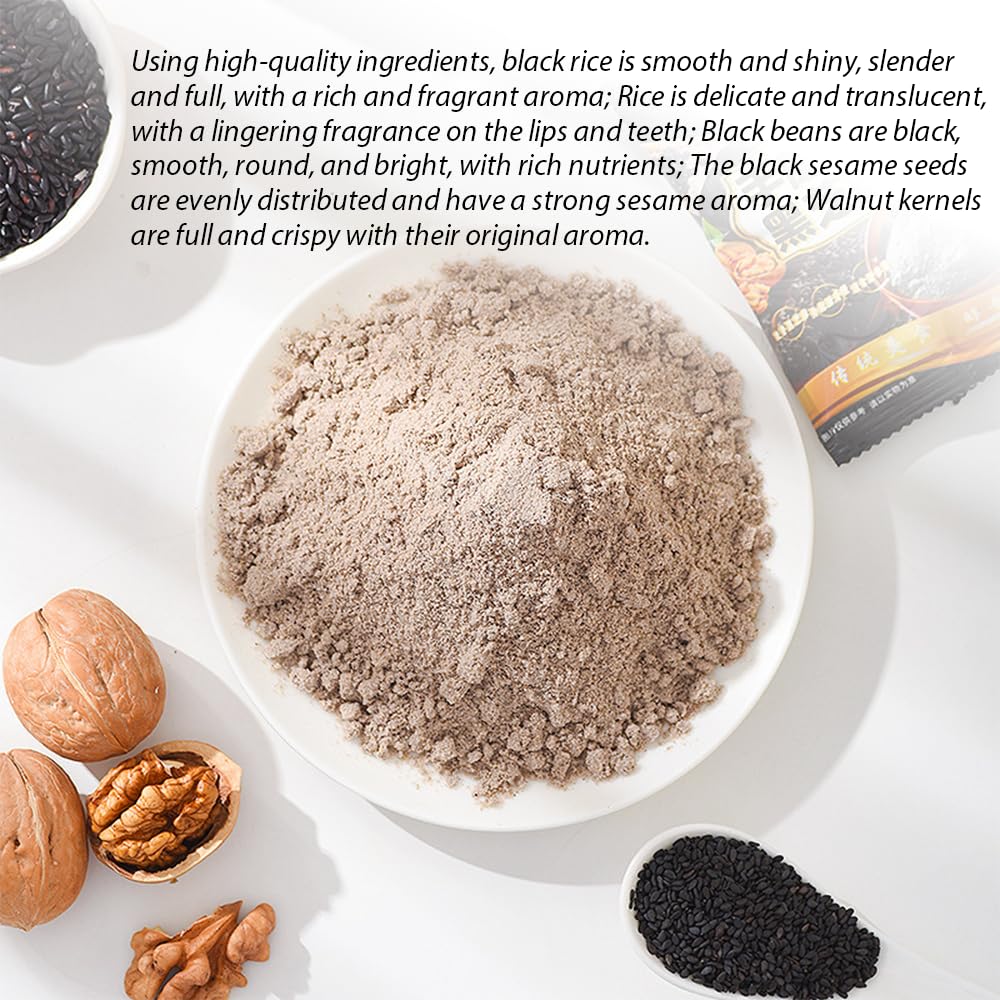 Hand Grinding Black Sesame Paste 500G 17.63Oz Breakfast