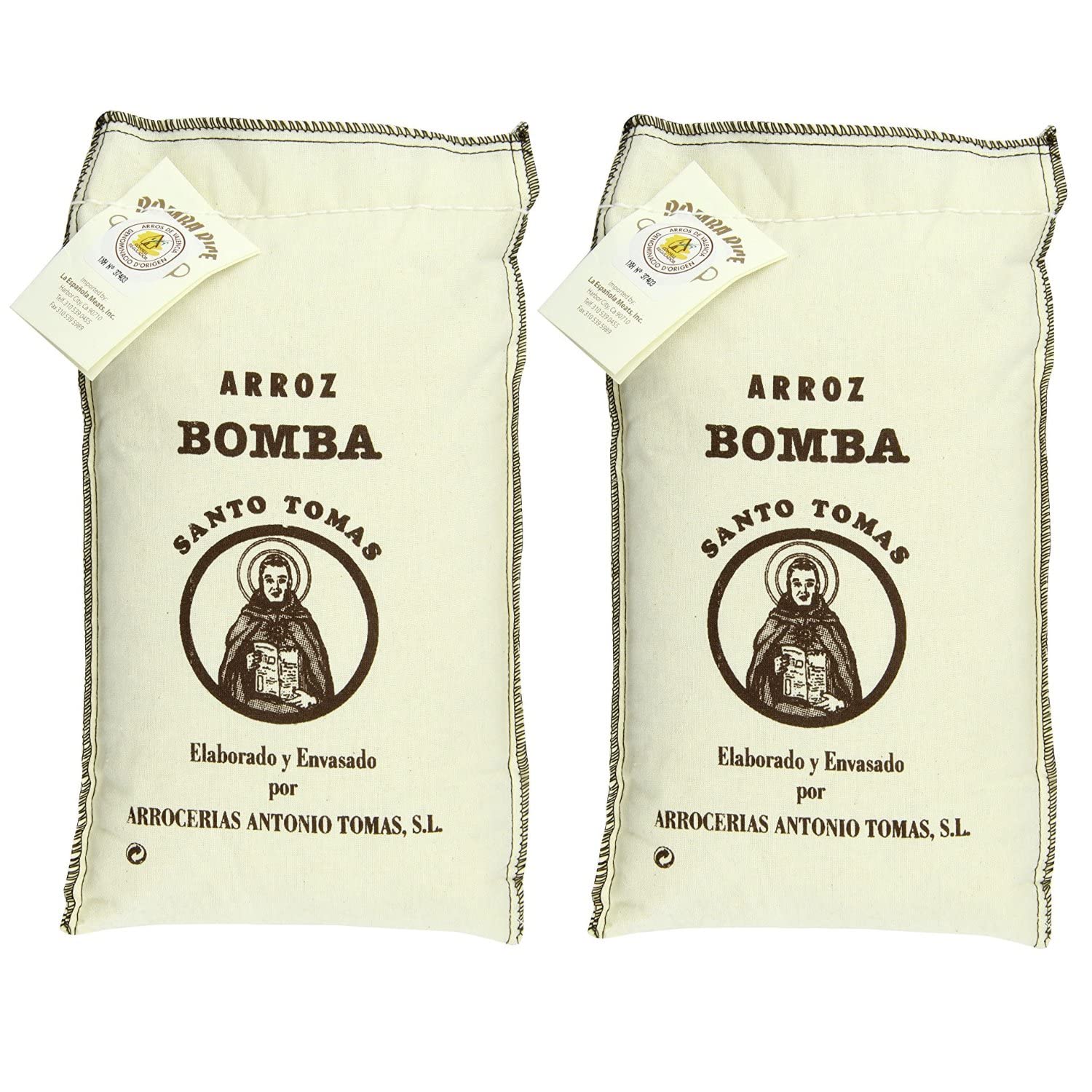 Santo Tomas Bomba Rice, 2.2 Pound (Pack Of 2)