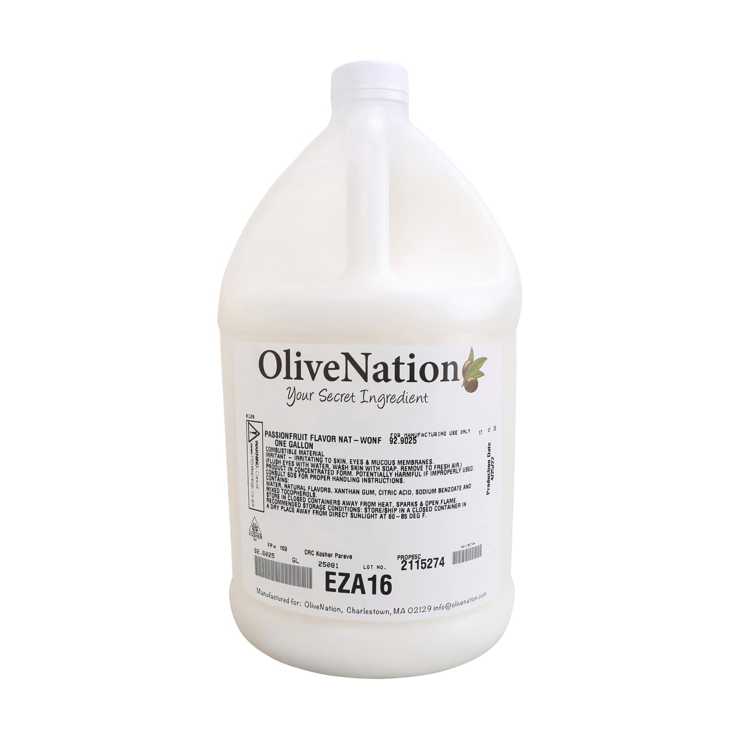 OLIVENATION Green Apple Natural Flavor Extract, TTB-Approved, Non-GMO, Gluten Free, Vegan - 4 Fl Oz (Pack of 1)