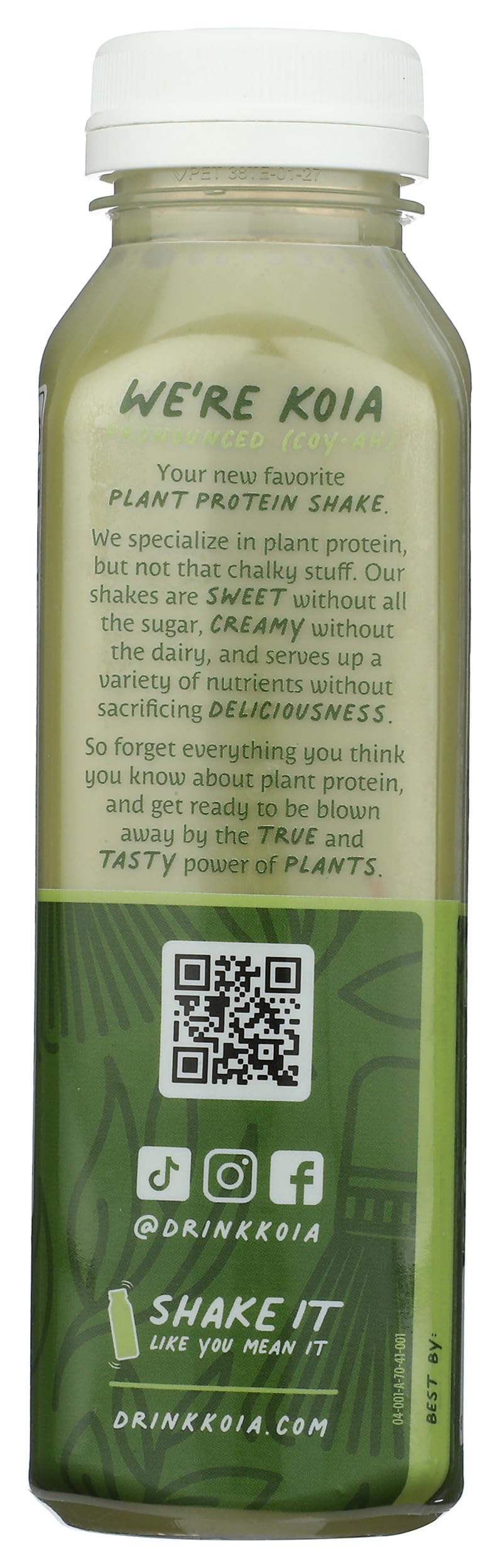 KOIA Matcha Latte Protein Shake, 12 FZ