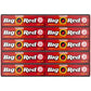 WRIGLEY'S BIG RED Chewing Gum Bulk Pack, 5 Sticks Per Pack (40 Total Packs)