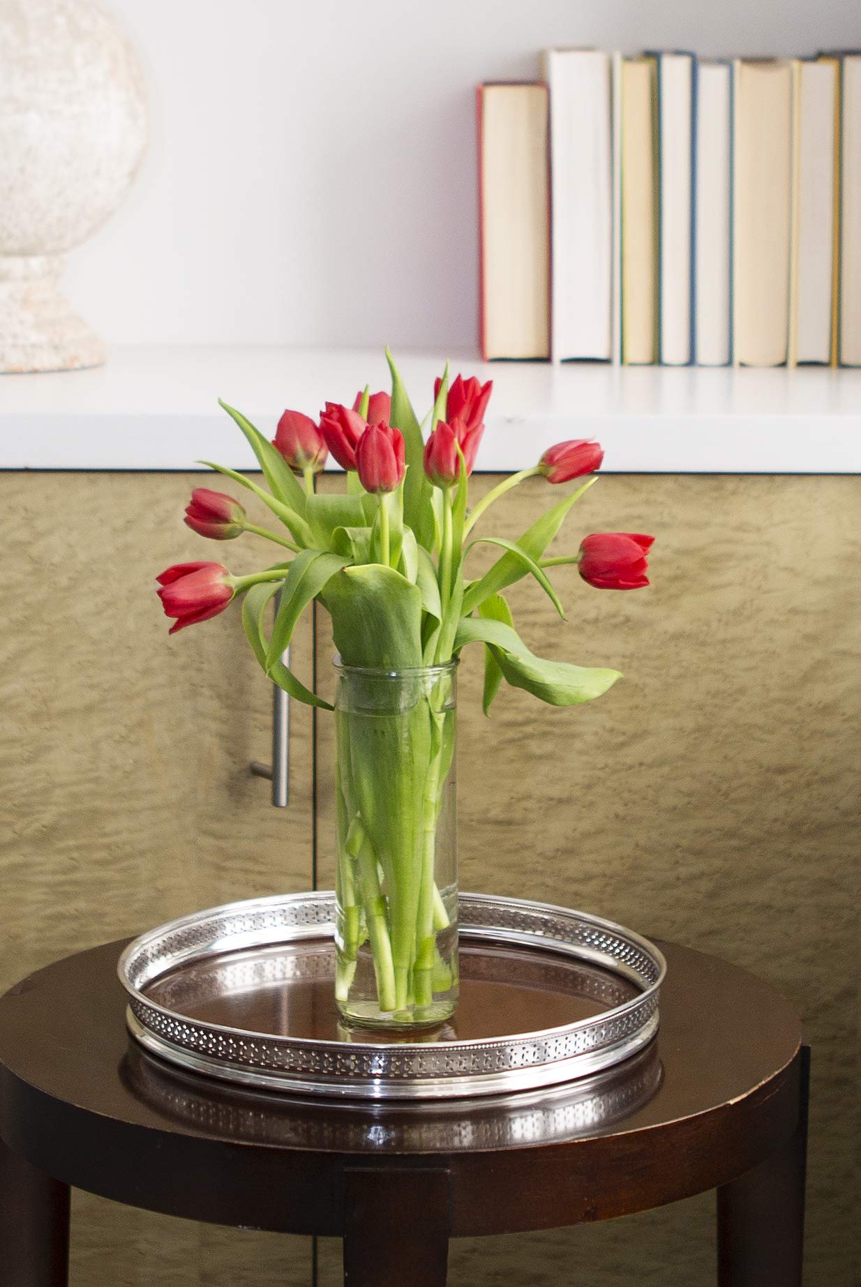 Kabloom Prime Next Day Delivery - Mother’S Day Collection - Bouquet Of Fresh Red Tulips (Farm-Fresh, Cut-To-Order And Homegrown In The Usa). Gift For Birthday, Mother’S Day Fresh Flowers