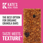 Kates Organic Energy Bars, Non-GMO, Gluten-Free, Oatmeal Cranberry & Almond, 2.2 oz (Pack of 12), Multicolor
