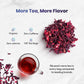 Cederberg Organic Hibiscus Tea - 100 Tea Bags, Eco-Friendly, Non-GMO, Caffeine-Free, Zero Sugar