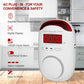 Koabbit Carbon Monoxide Detector - Plug In Co Level Monitor Alarm With Digital Display Sound & Light Warning For Home/Apartments