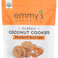 EMMYS Organic Peanut Butter Coconut Cookie, 6 OZ