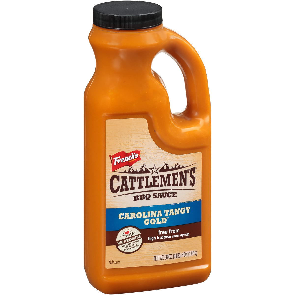 Cattlemens Carolina Tangy Gold BBQ Sauce, 38 oz