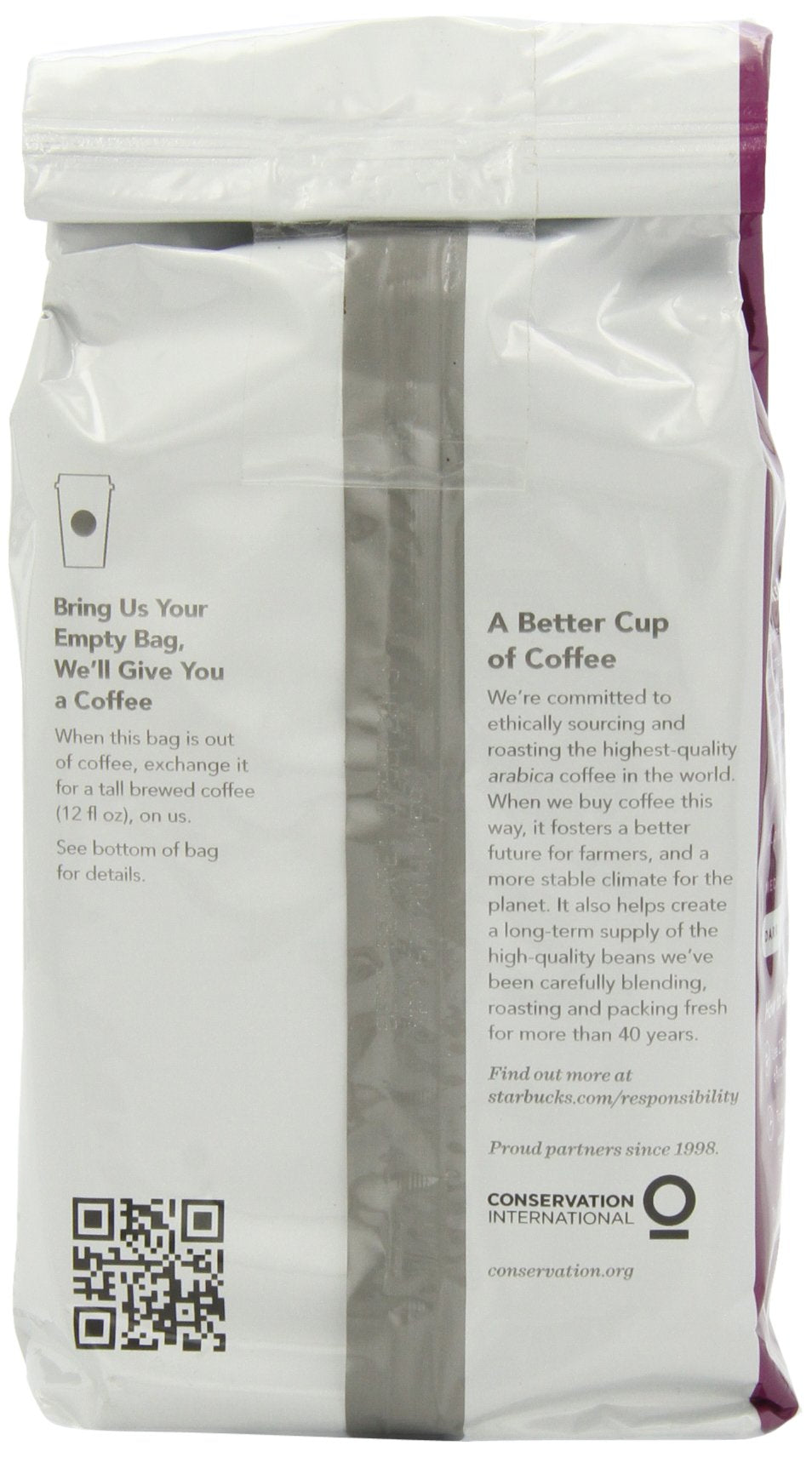 Starbucks Dark Espresso Roast Ground Coffee, 12 Ounce Bags, Pack of 3