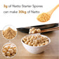 Kawashimaya Natto Starter Spores Powder 0.1 oz (3g), Can make up to 10-30kg Natto, Made From Soybean Extract