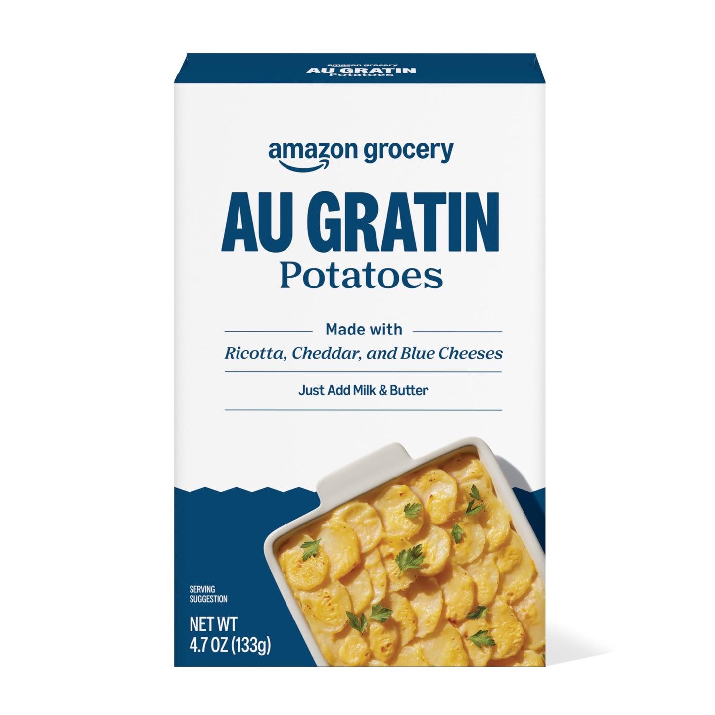 Large Online Retailer Grocery, Au Gratin Potatoes, 4.7 Oz (Previously Large Online Retailer Fresh, Packaging May Vary)