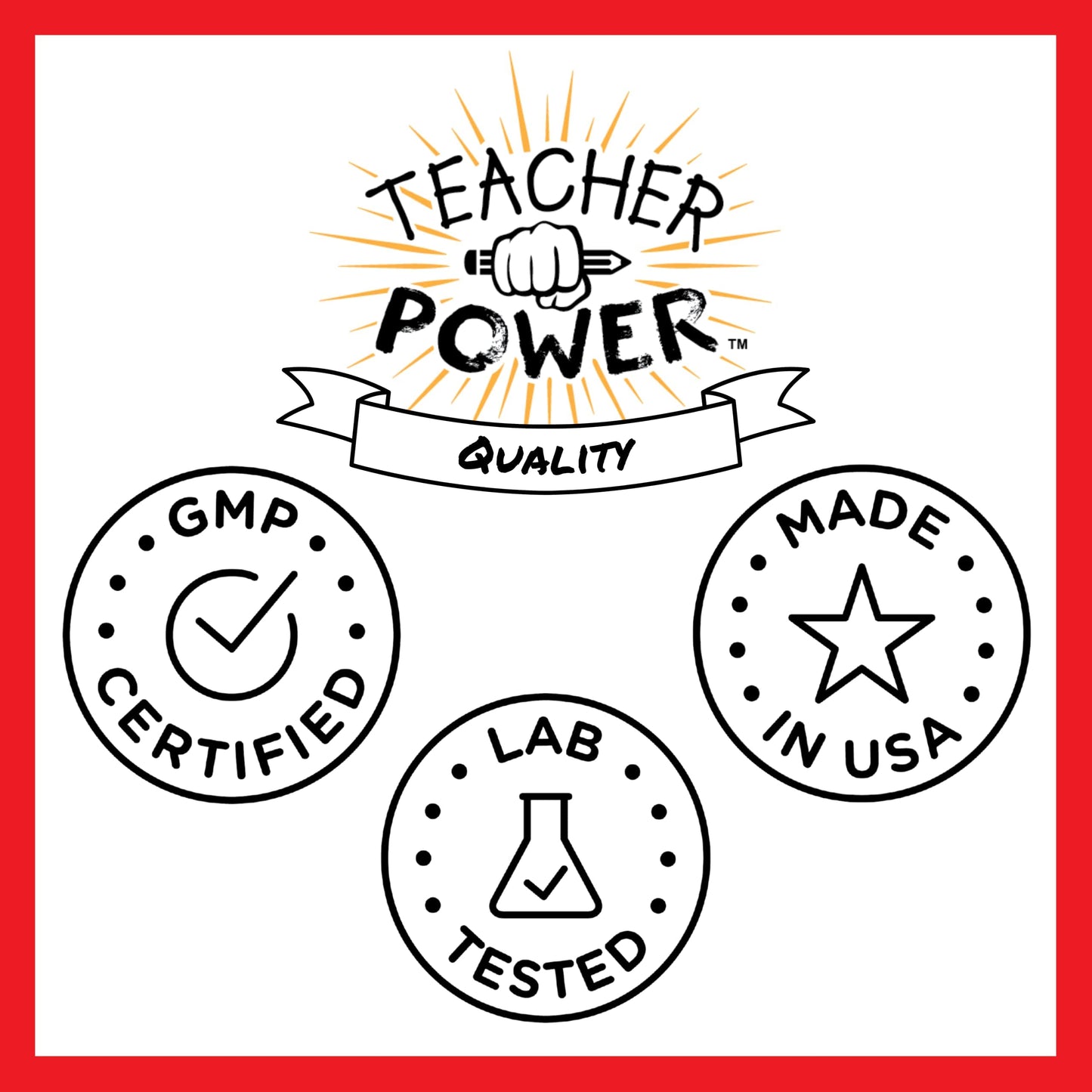 TEACHER POWER Sugar Free Energy Drink, Fruit Punch, 70 Servings, 246 Grams, 100mg Caffeine with B Vitamins