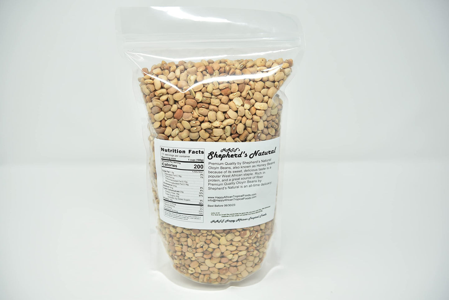 Oloyin Honey Beans By Shepherd'S Natural 2 Lbs. / 32 Oz.