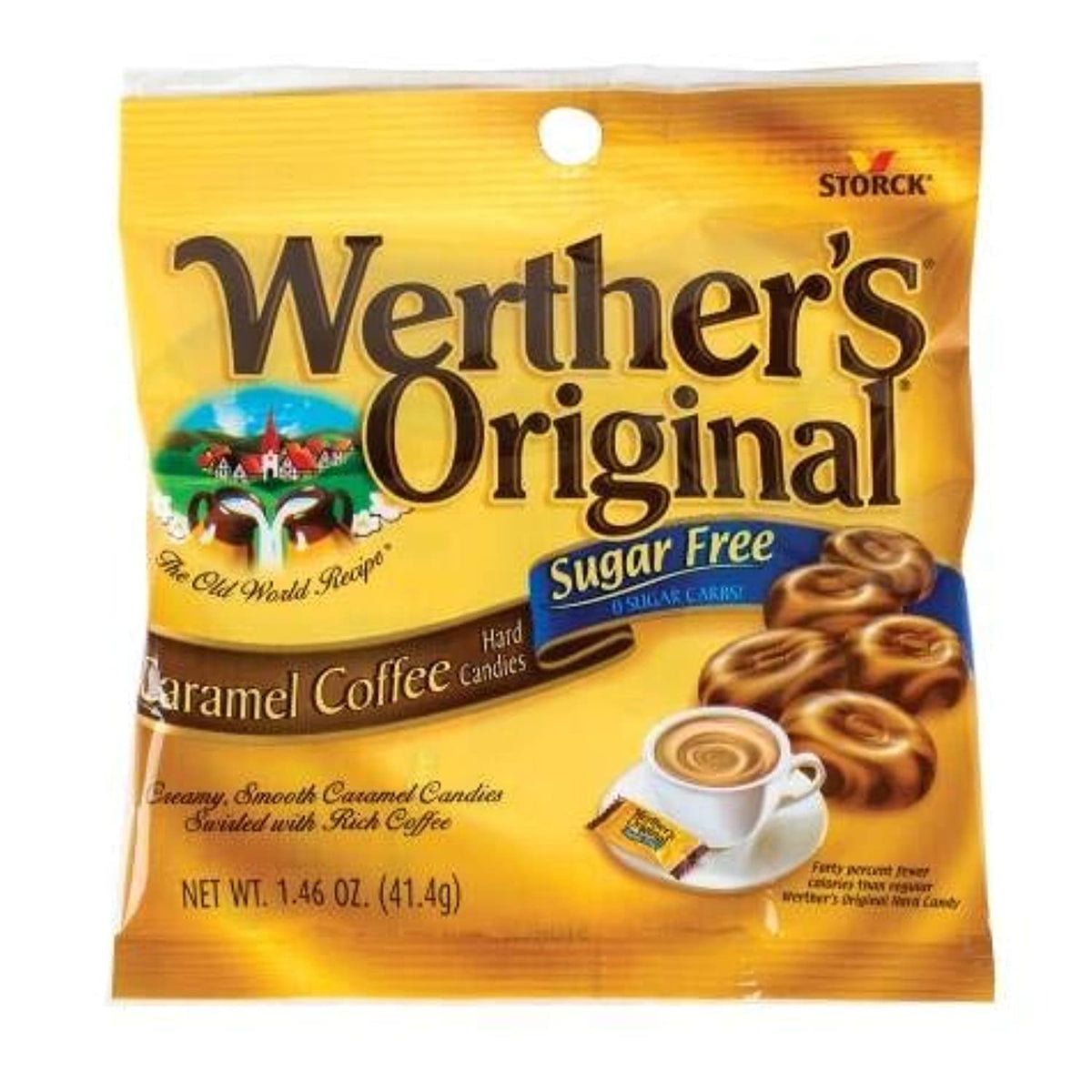 Werther'S Original - Coffee Caramel - Sugar Free Hard Candies