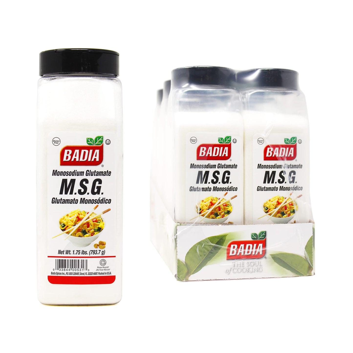 Badia Msg Seasoning, 1.75 Pound (Pack Of 6)