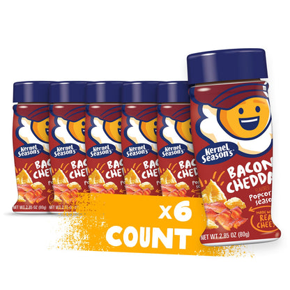 Kernel Season s Popcorn Seasoning, Bacon Cheddar, 2.85 Ounce (Pack of 6)
