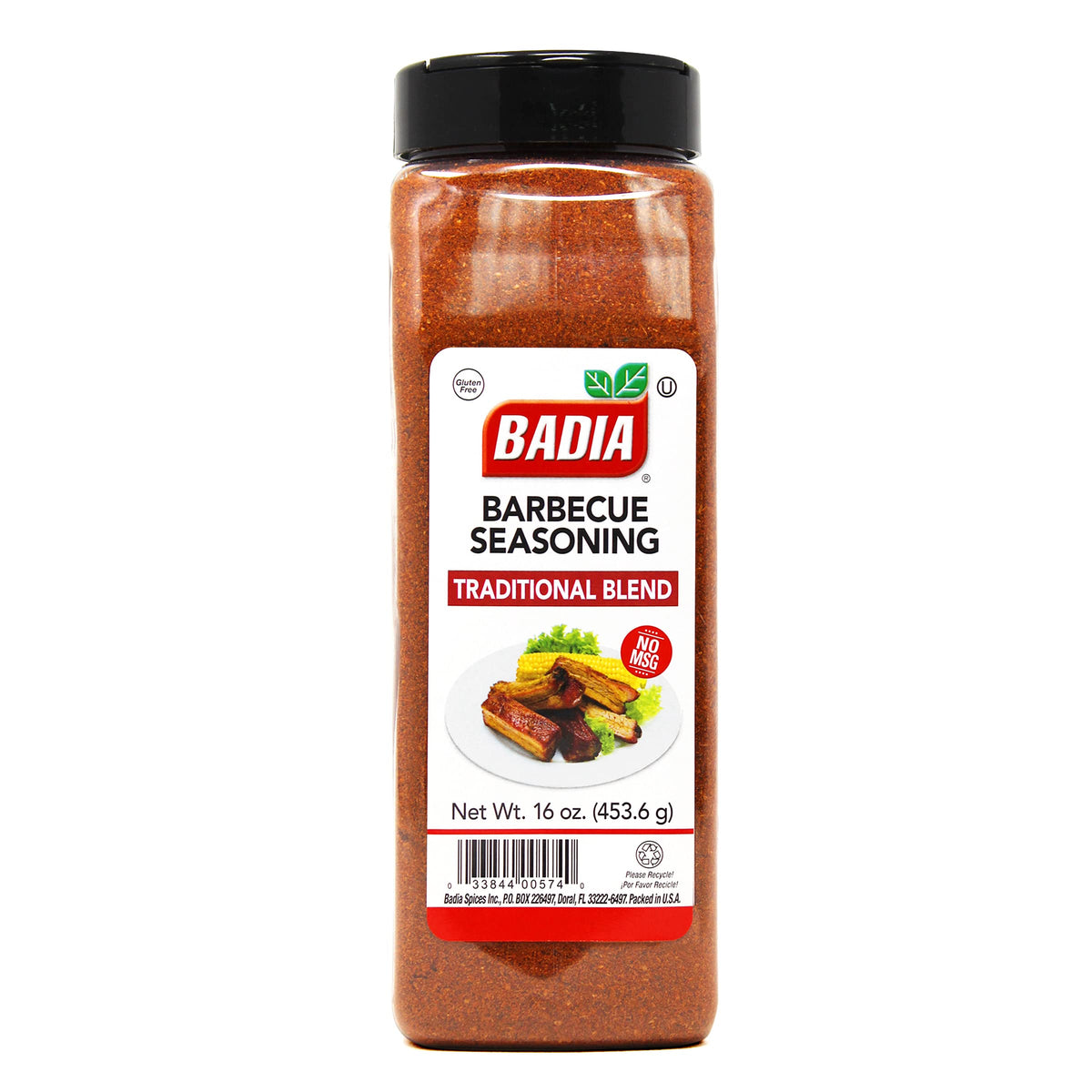Badia Barbecue Seasoning Traditional Blend, 16 Oz