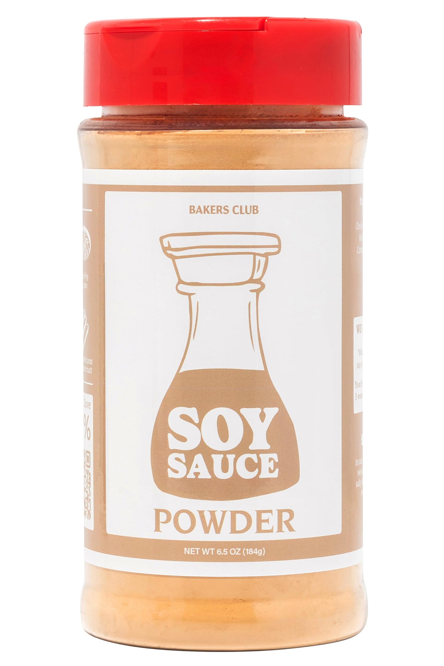 Soy Sauce Powder 6.5Oz - Dehydrated Savory Umami Rich Flavor - Umami  Dry Rubs  Spice Blends  Soups  Stews & Dressings - Culinary Creations - Convenient And Versatile Powdered Form - Bakers Club