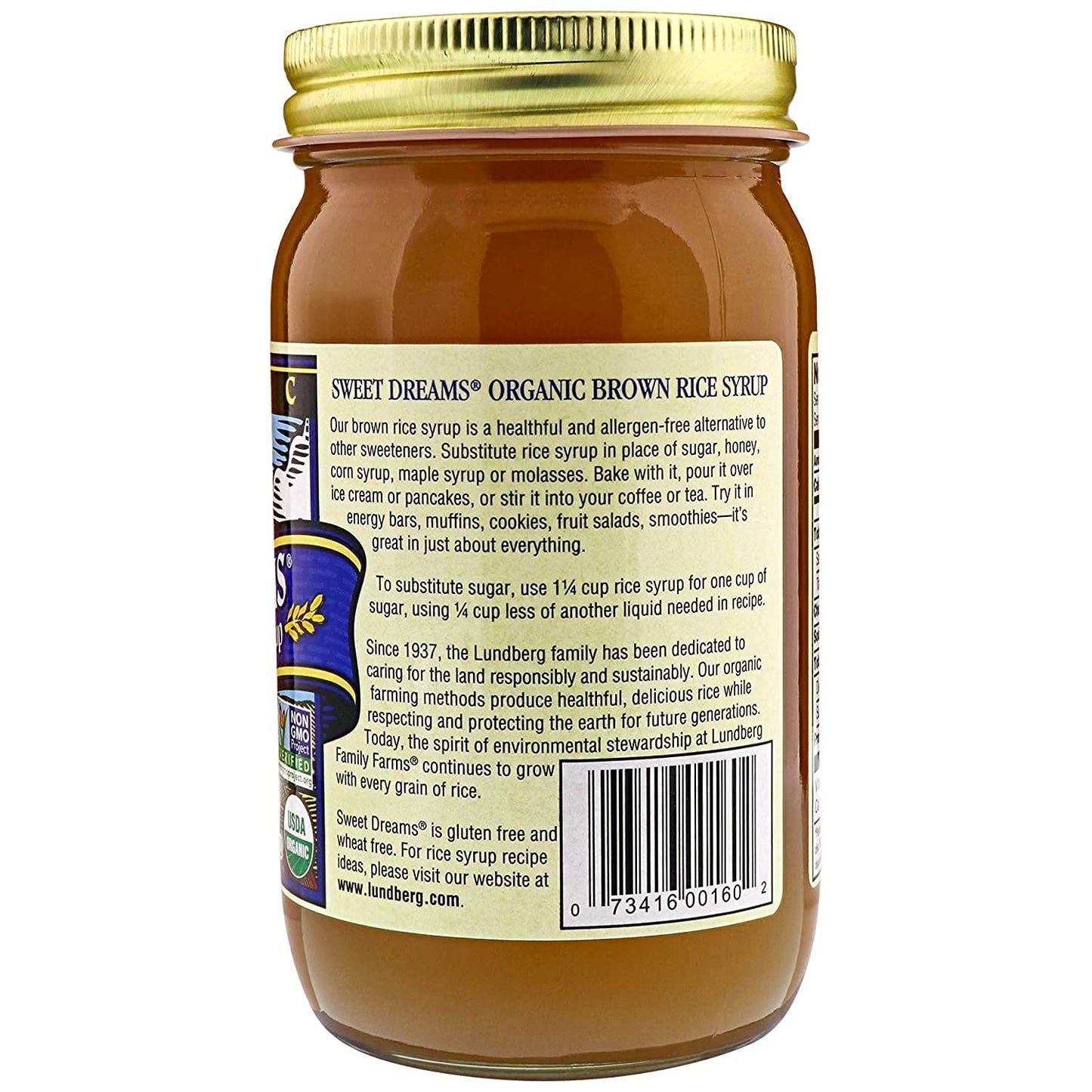 Lundberg Organic Brown Rice Syrup-21 Oz