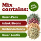 Food To Live Organic Crunchy Mix Of Sprouting Beans, 10 Pounds - Non-Gmo, Kosher, Non-Irradiated, Vegan, Raw, Dried, Bulk - Orga