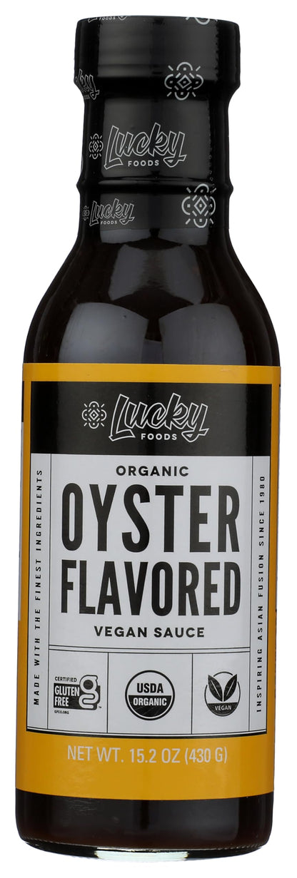 Lucky Foods Organic Oyster Flavored Sauce, 15.2 OZ