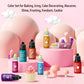 Limino Food Coloring Set - 30 Vivid Colors, Liquid Dye for Baking, Crafts - 0.25 fl. oz Bottles
