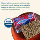 Maine Coast Sea Vegetables Kelp Krunch Original Sesame | Organic Sesame Seed Snacks | Crunchy Seed Bars W/ Wild-Harvested Kelp |