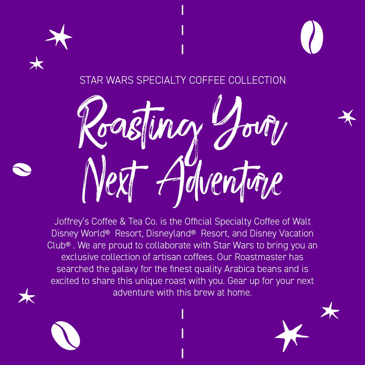 Joffreys Coffee - Disney Haunted Mansion Foolish Mocha Brew  Medium Roast Ground Coffee  Flavor Notes of Sweet Chocolate (Ground  11oz)