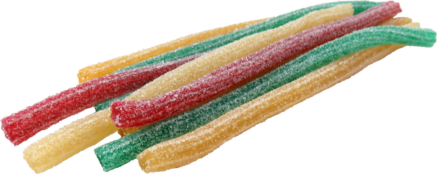 Sour Power Candy Straws, Orchard Mix, 1.75 Oz (Pack Of 24)