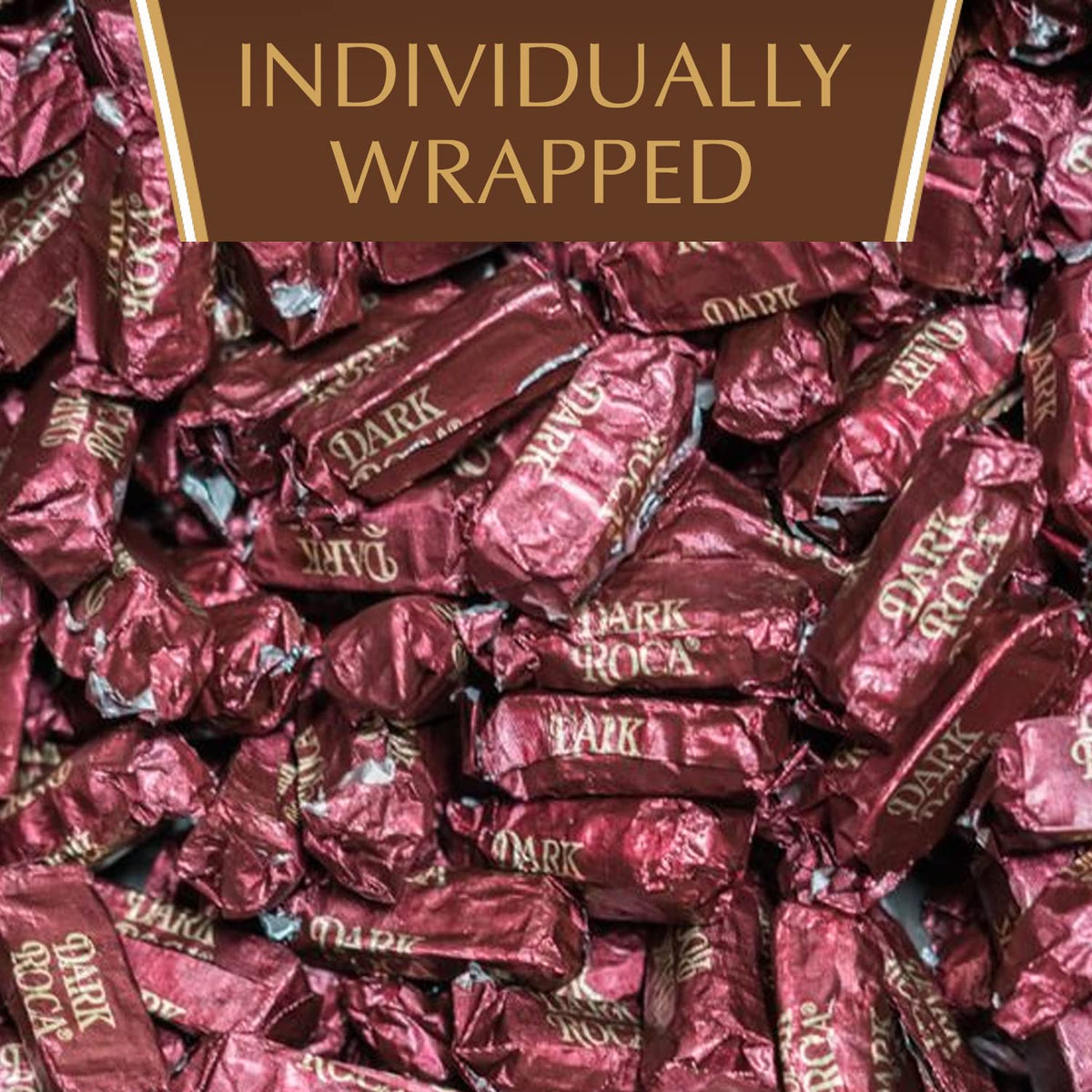 Almond Roca Pack Of 1-4.5Oz Individually Wrapped Dark Chocolate Candy - Buttercrunch Toffee With Almonds Covered In Chocolate - Gluten Free, Kosher, Chocolate