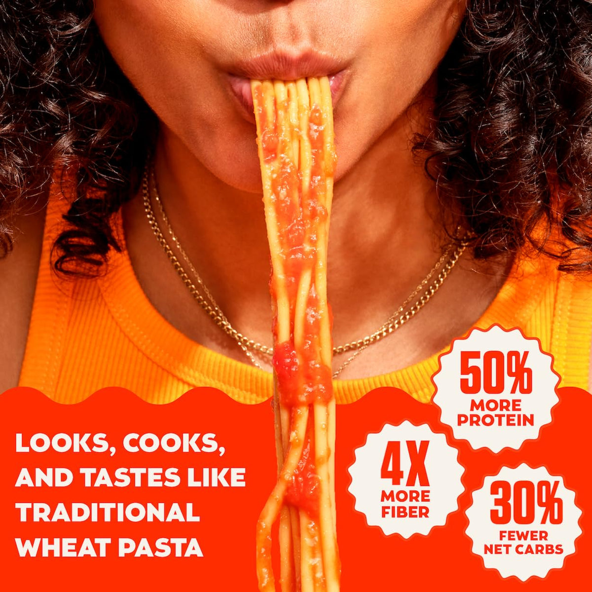 Banza Chickpea Pasta Gemelli, 8 Ounce - Gluten-Free, High Protein, Vegan