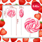 32 Pack Pink Twisty & Swirl Lollipops, Baby Shower Candy Swirl Lollipops Individually Wrapped Suckers, Girl Birthday Party Favor