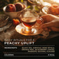 Gya Tea Co Peach Black Tea Pods - Caffeinated, Smooth & Robust, 16 Count Pack