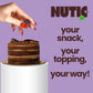 Nutic Gourmet Dark Chocolate Covered Raisins, 2 lb Bulk Bag Candy Snacks