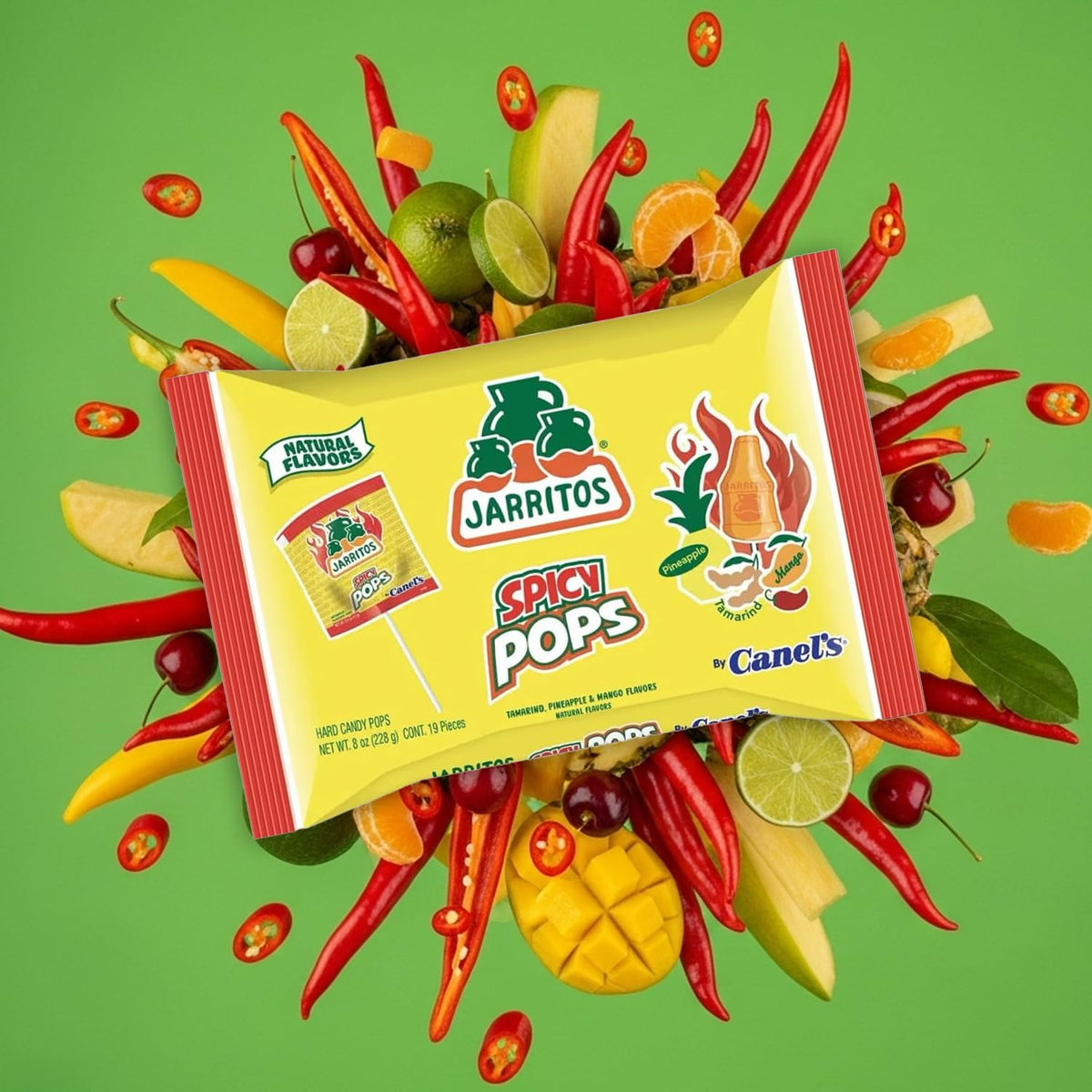 Deal Society Jarritos Spicy Lollipops – 2 Pack Bottle-Shaped Chili Candy   for Snacking & Gifting