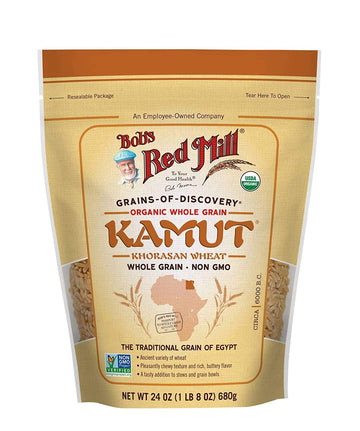 Bob'S Red Mill Organic Kamut Khorasan Berries, 24 Ounce (Pack Of 3)
