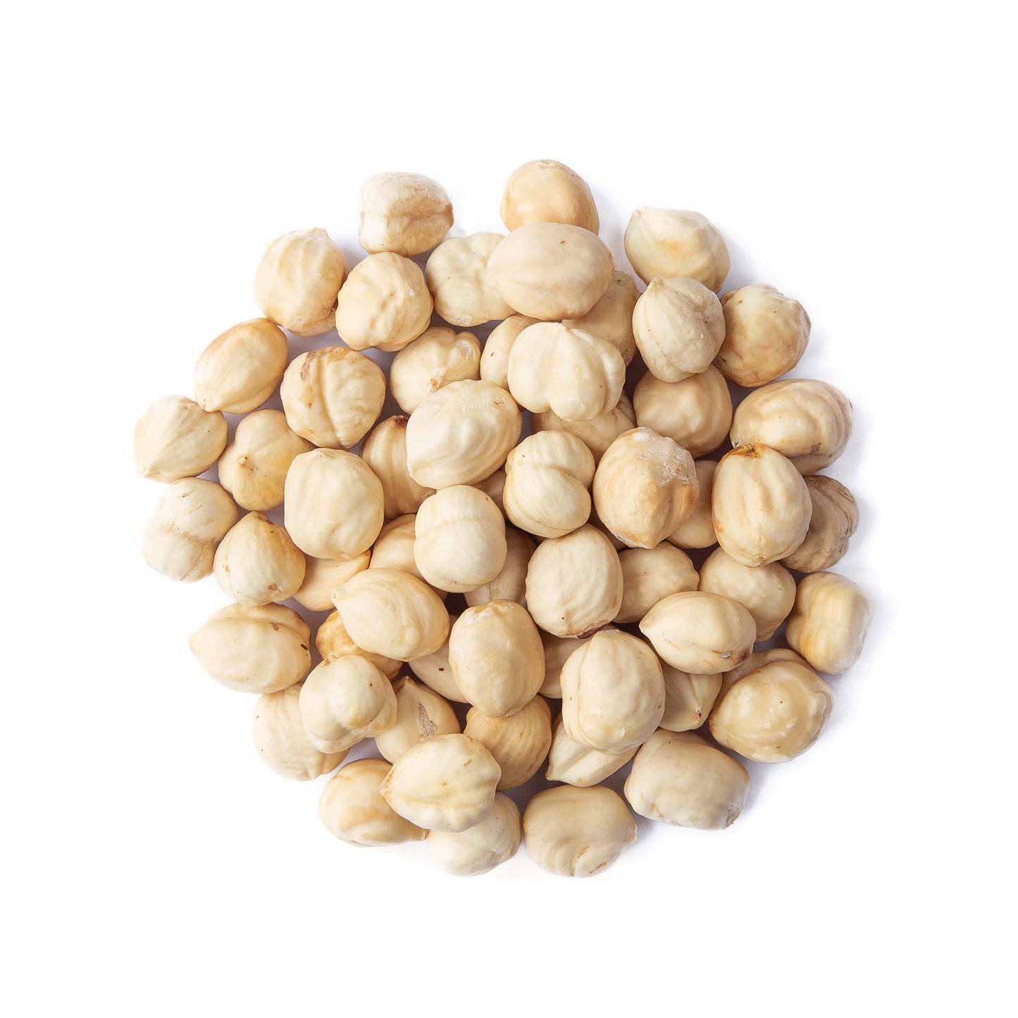 Food To Live Blanched Hazelnuts, 1.5 Pounds Raw Whole Filberts, No Skin, Unsalted, Unroasted Nuts, Vegan, Kosher. Keto. Good Sou