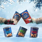 PLANTERS Holiday Brittle Nut Medley Trail Mix Snack with Honey Peanuts  Yogurt Raisins  Peanut Brittle  Pretzels & Cashews  Holiday Snack  Party Nut Mix  1 lb. Canister