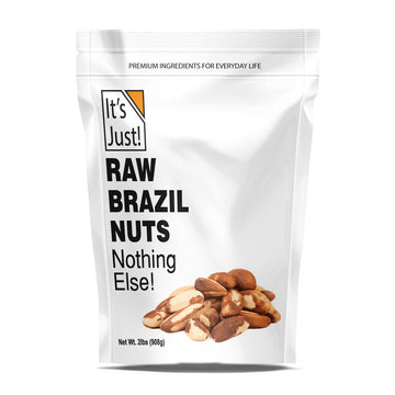 It'S Just - Raw Brazil Nuts, 2Lb, Unsalted, Non-Gmo, Keto Friendly, Vegan, No Ppo, Large, Premium, Freshly Packaged In Usa (32 O