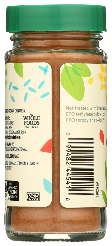 365 by Whole Foods Market, Organic Ground Cinnamon, 1.9 Ounce