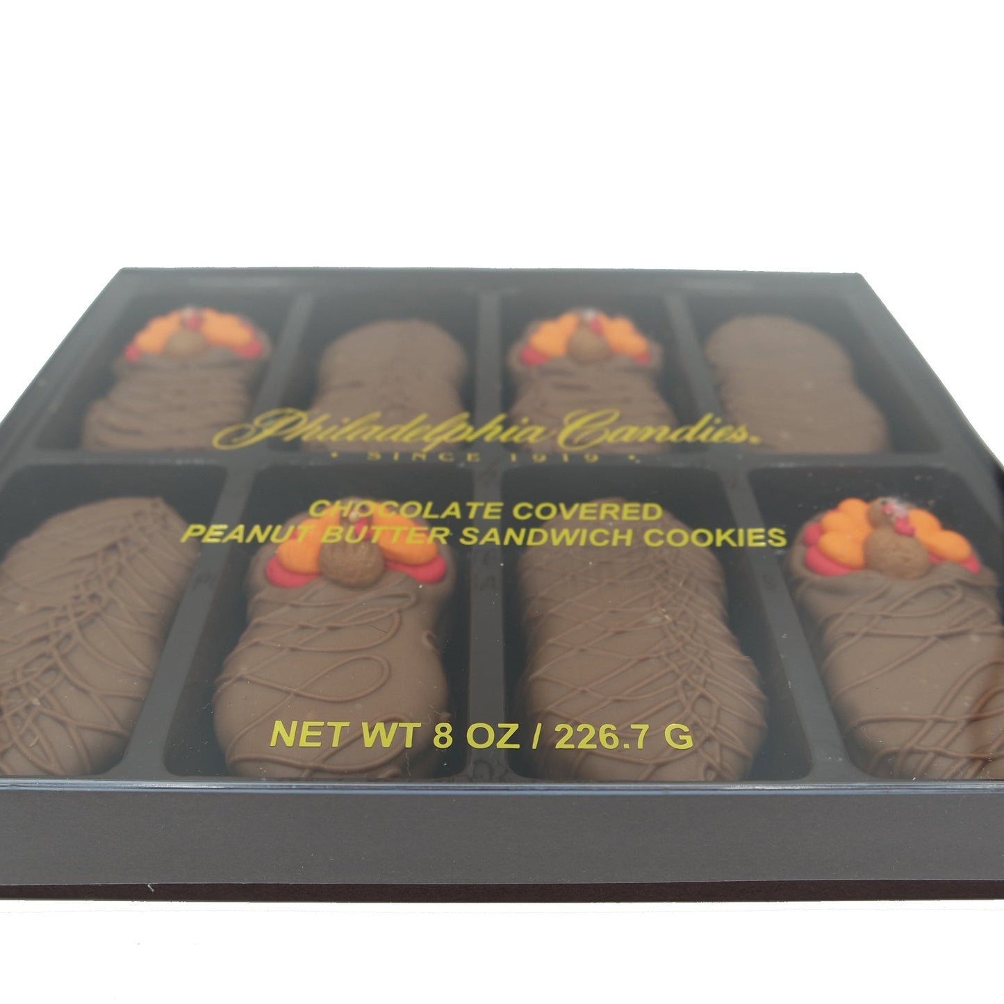 Philadelphia Candies Milk Chocolate Covered Nutter Butter Cookies, 8 oz