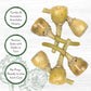 Roland Foods Roman Style Artichoke Hearts with Stalks  Specialty Imported Food  2 LB 15.6 Oz