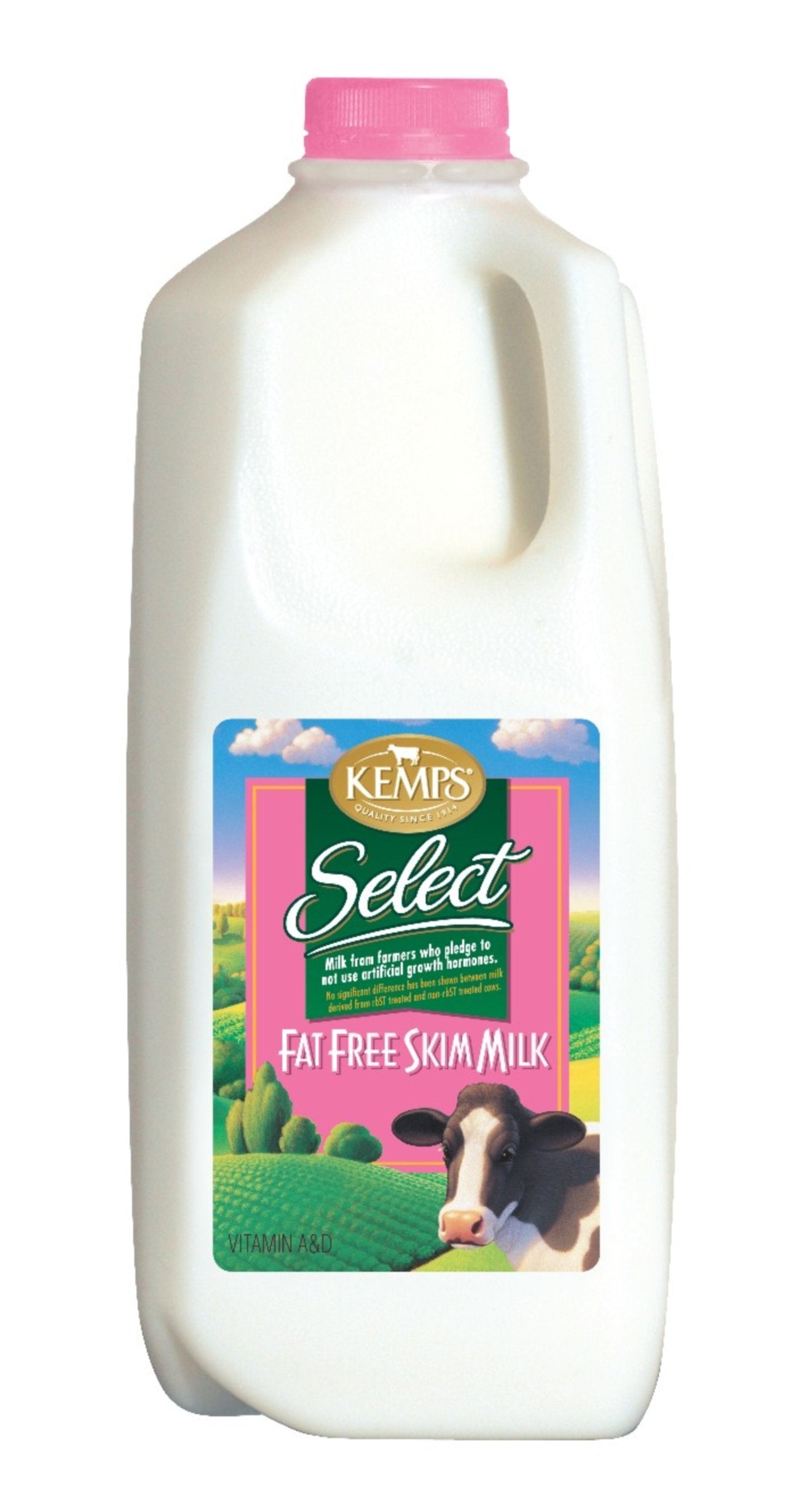 Kemps Select Skim Milk Half Gallon, 64 Fl Oz