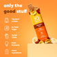 IQBAR Brain and Body Plant Protein Bars - Banana Nut - 12-Count Low Carb - Gluten Free, High Fiber, Vegan Snacks - Low Sugar Mea