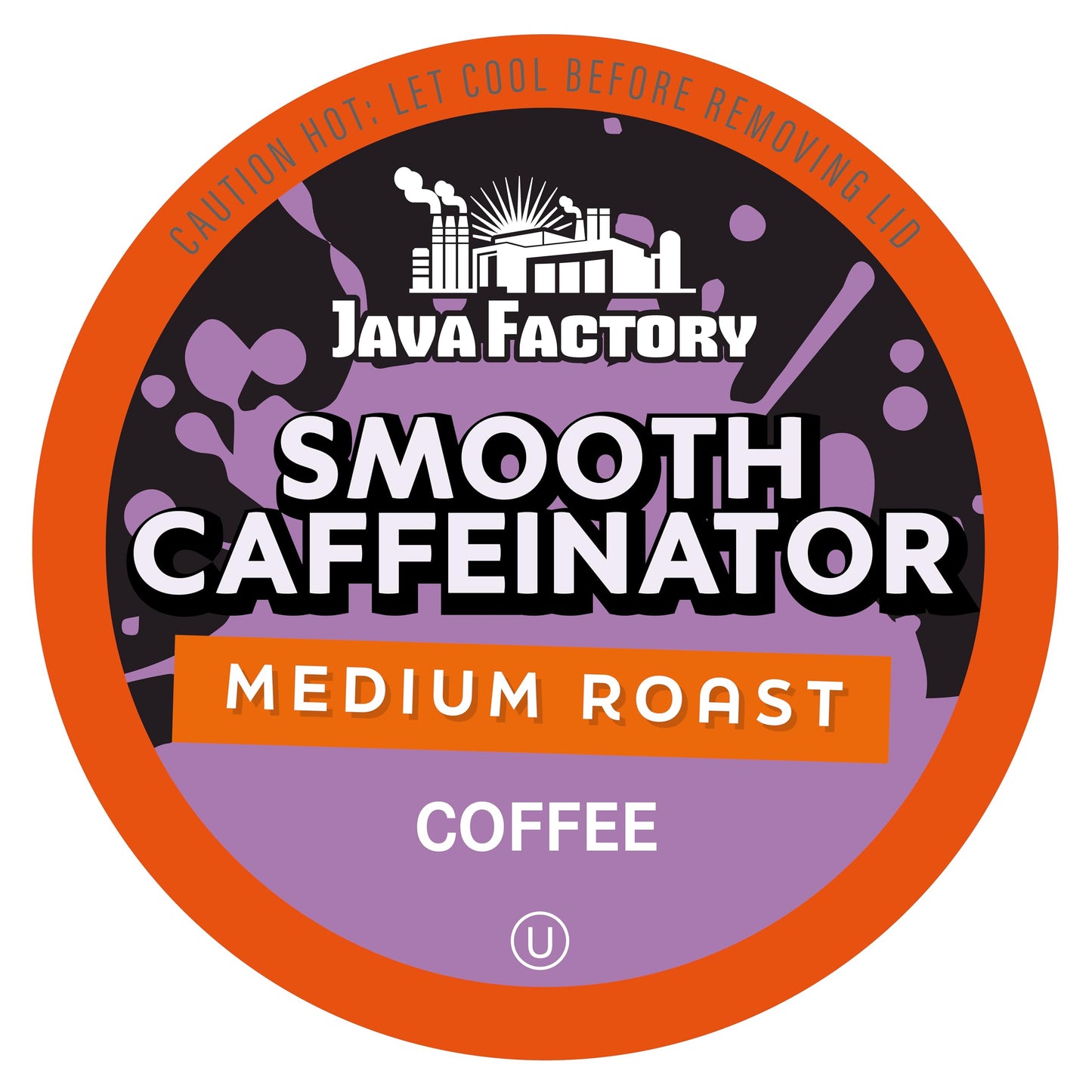 Java Factory Coffee Pods Medium Roast for Keurig, 40 Count, Smooth Caffeinator, Model JFR SC40