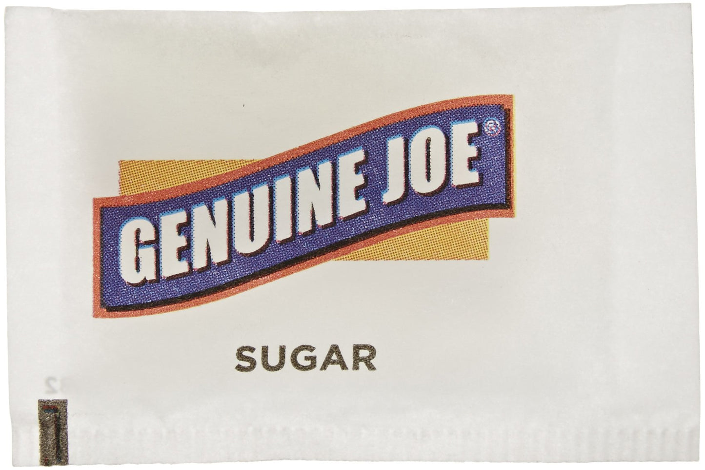 Genuine Joe 02390 Sugar Packets 2.8G 1200/Pk