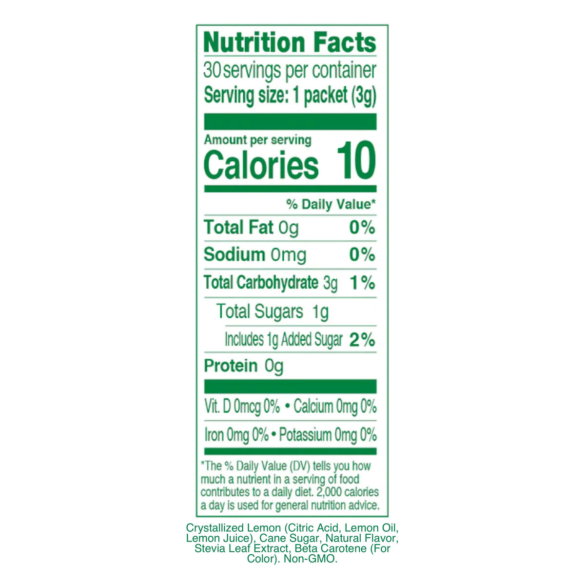True Lemon Strawberry Lemonade Water Enhancer Drink Mix (30 Count), Low Calorie Drink Mix Packets for Water, Powdered Drink Mixe